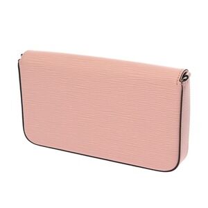 Louis Vuitton Pochette Pink Epi Ballerine Bag Rose Felicie Shoulder Leather
